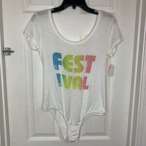 Festival Bodysuit by Project Social T Los Angeles